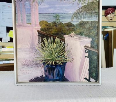 Turtul Cove in Painting Framed