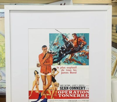 James bond picture by Framing Art
